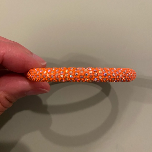 J. Crew Orange Crystal Bangle - Picture 3 of 5